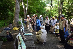 写真：スケッチ会